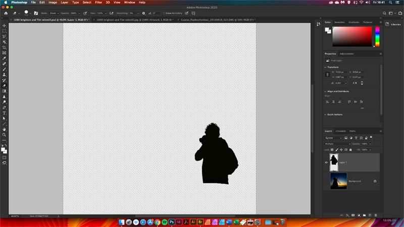 cut out tim layer