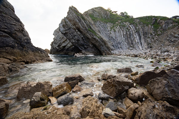 lulworth cove original Jurassic photograph